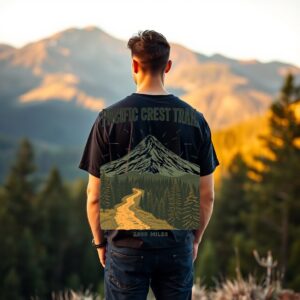 Pacific Crest Trail Oversized Back Tee