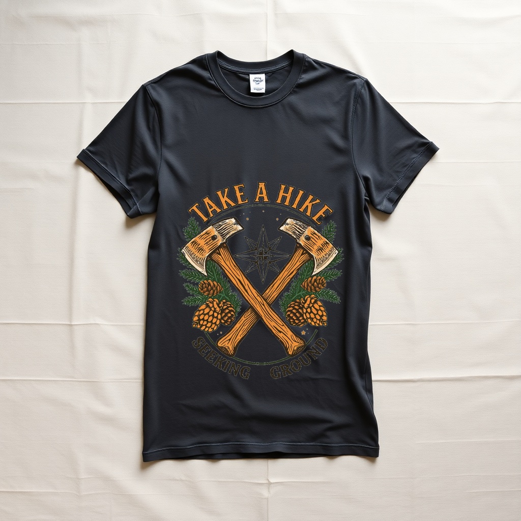Seeking Higher Ground Timber Axes Tee
